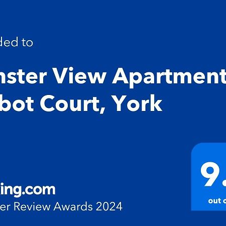 Minster View Apartment At Talbot Court, 요크 외부 사진