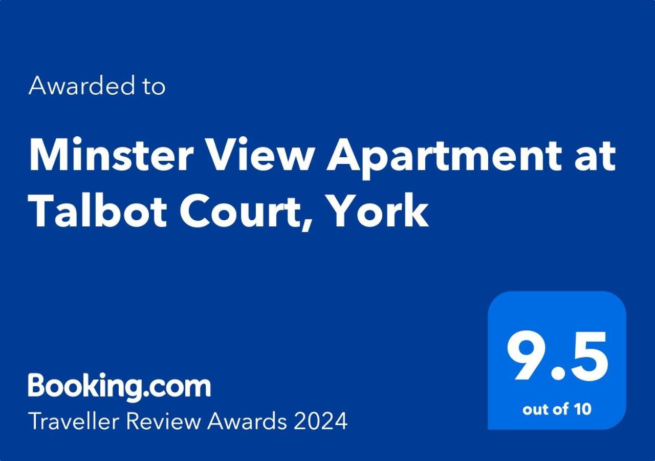 Minster View Apartment At Talbot Court, 요크 외부 사진